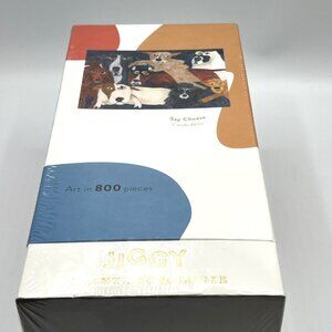 Jiggy x Anthropologie 800 Piece Art Puzzle Dogs Say Cheese Carole Akins Sealed